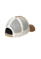 Kansas City Sunflower Canvas Big Rig Adjustable Hat - Brown