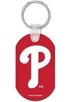 Philadelphia Phillies Aluminum Keychain - Red