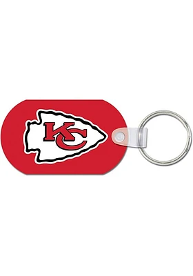 Kansas City Chiefs Aluminum Keychain - Red