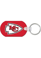 Kansas City Chiefs Aluminum Keychain - Red