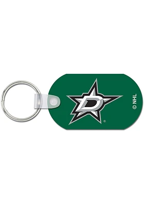 Dallas Stars Aluminum Keychain - Green