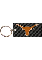 Texas Longhorns Carbon Keychain - Grey