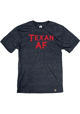 Rally Texas Navy Blue AF Short Sleeve Fashion T Shirt