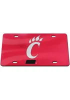 Cincinnati Bearcats Team Color Car Accessory License Plate