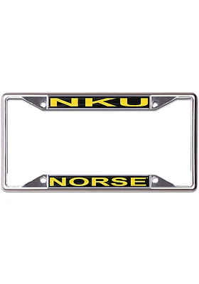 Northern Kentucky Norse Metallic Inlaid License Frame