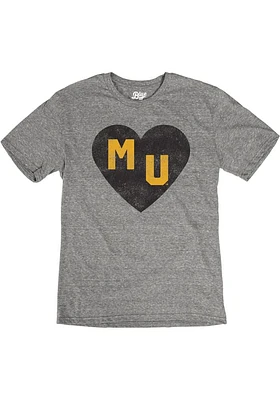 Missouri Tigers Grey Triblend Short Sleeve Fashion T Shirt