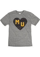 Missouri Tigers Grey Triblend Short Sleeve Fashion T Shirt