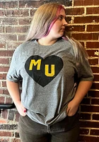 Missouri Tigers Grey Triblend Short Sleeve Fashion T Shirt
