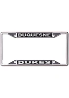 Duquesne Dukes Black and Silver License Frame