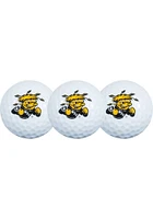 Wichita State Shockers 3 Pack Golf Balls