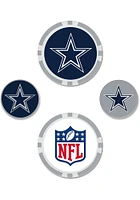 Dallas Cowboys 4-Pack Set Golf Ball Marker