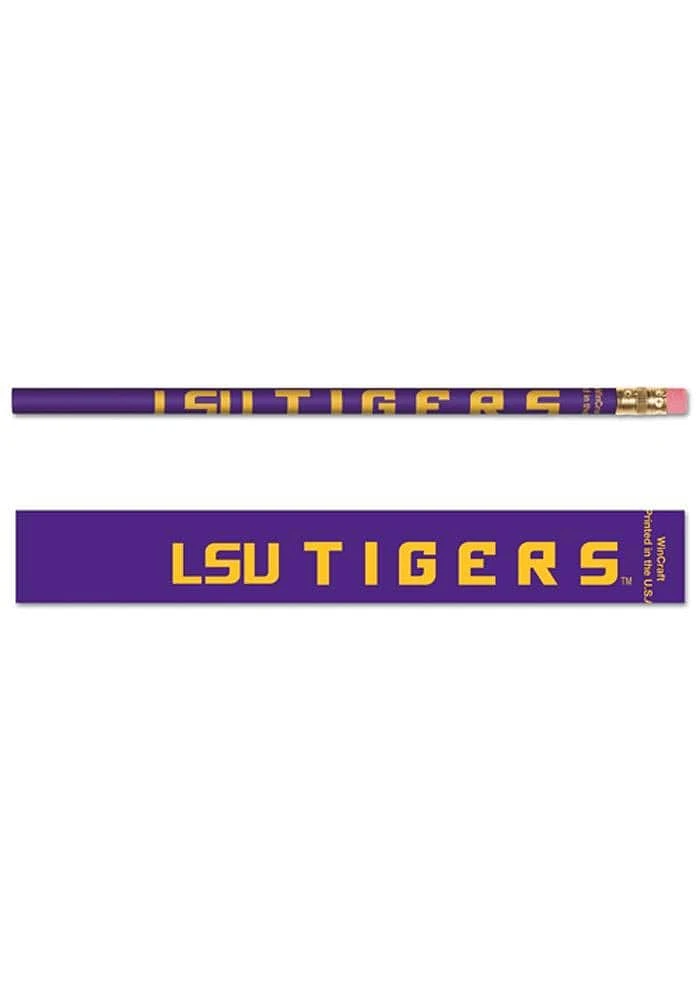 LSU Tigers 6 pack Pencil