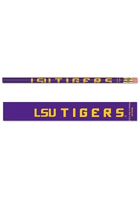 LSU Tigers 6 pack Pencil