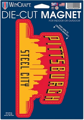 Pittsburgh Steel City 6.25x9 Magnet