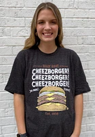 Rally Chicago Black Cheezborger Short Sleeve Fashion T Shirt