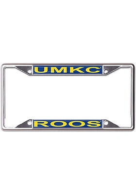 UMKC Roos Metallic Inlaid License Plate Frame - Blue