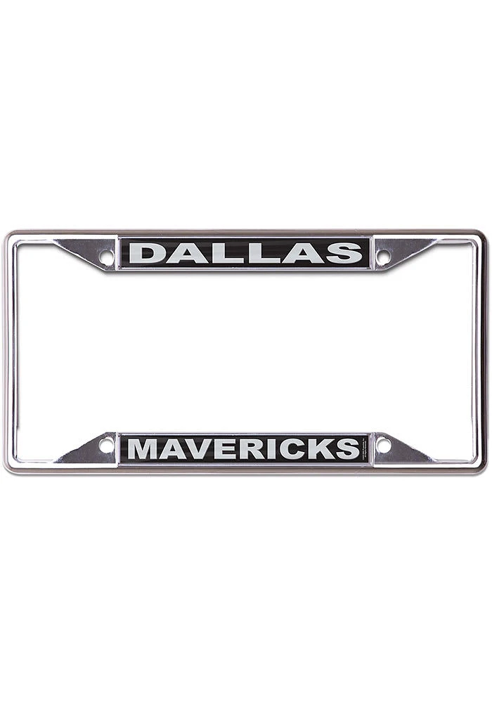 Dallas Mavericks Black and Silver License Frame