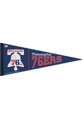 Philadelphia 76ers Hardwood Premium Pennant - Blue