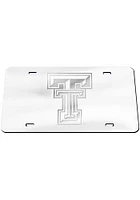 Texas Tech Red Raiders Frosted Car Accessory License Plate