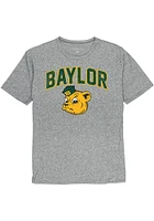 Baylor Bears Grey Arch Mascot Short Sleeve Fashion T Shirt