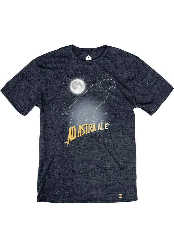 Rally Lawrence Navy Blue Ad Astra Constellations Short Sleeve Fashion T Shirt