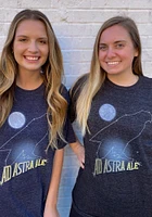 Rally Lawrence Navy Blue Ad Astra Constellations Short Sleeve Fashion T Shirt