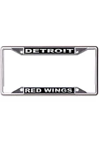 Detroit Red Wings Black and Silver License Frame