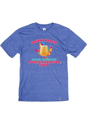 Rally Texas Blue Johnny Karate Short Sleeve Fashion T Shirt