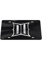 Drexel Dragons Silver Team Logo Black Car Accessory License Plate