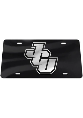 John Carroll Blue Streaks Black Silver Team Logo Black Car Accessory License Plate