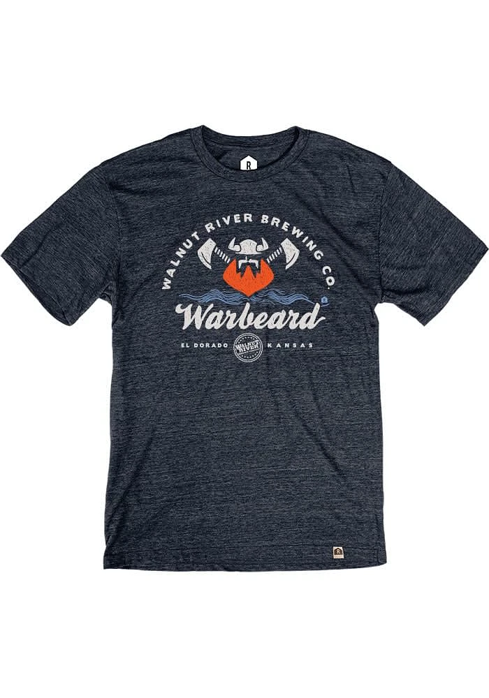 Rally Wichita Navy Blue Warbeard Short Sleeve Fashion T Shirt