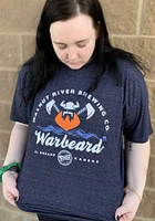 Rally Wichita Navy Blue Warbeard Short Sleeve Fashion T Shirt