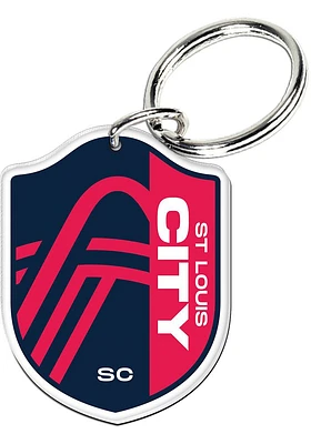 St Louis City SC Premium Acrylic Keychain - Red