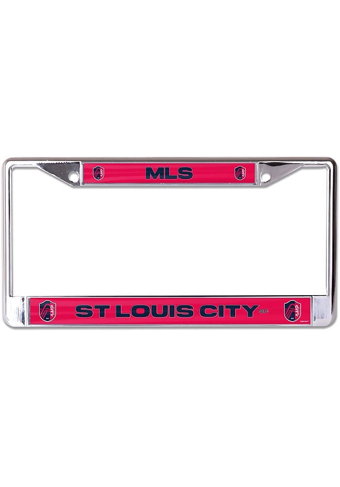 St Louis City SC printed License Plate Frame - Red