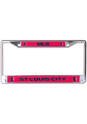 St Louis City SC printed License Plate Frame - Red