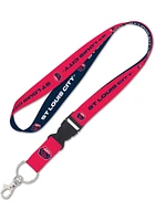 St Louis City SC Detachable Graphic Lanyard - Red