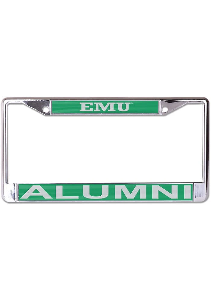 Eastern Michigan Eagles Alumni Inlaid License Plate Frame - Green