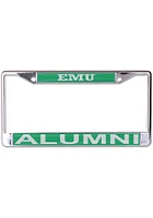 Eastern Michigan Eagles Alumni Inlaid License Plate Frame - Green