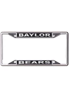 Baylor Bears Black and Silver License Plate Frame - Black