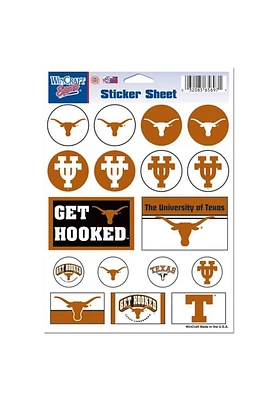 Texas Longhorns 5x7 Stickers - Burnt Orange