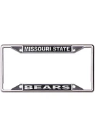 Missouri State Bears Black and Silver License Frame