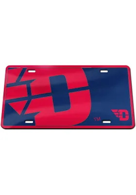 Dayton Flyers Mega Logo Car Accessory License Plate