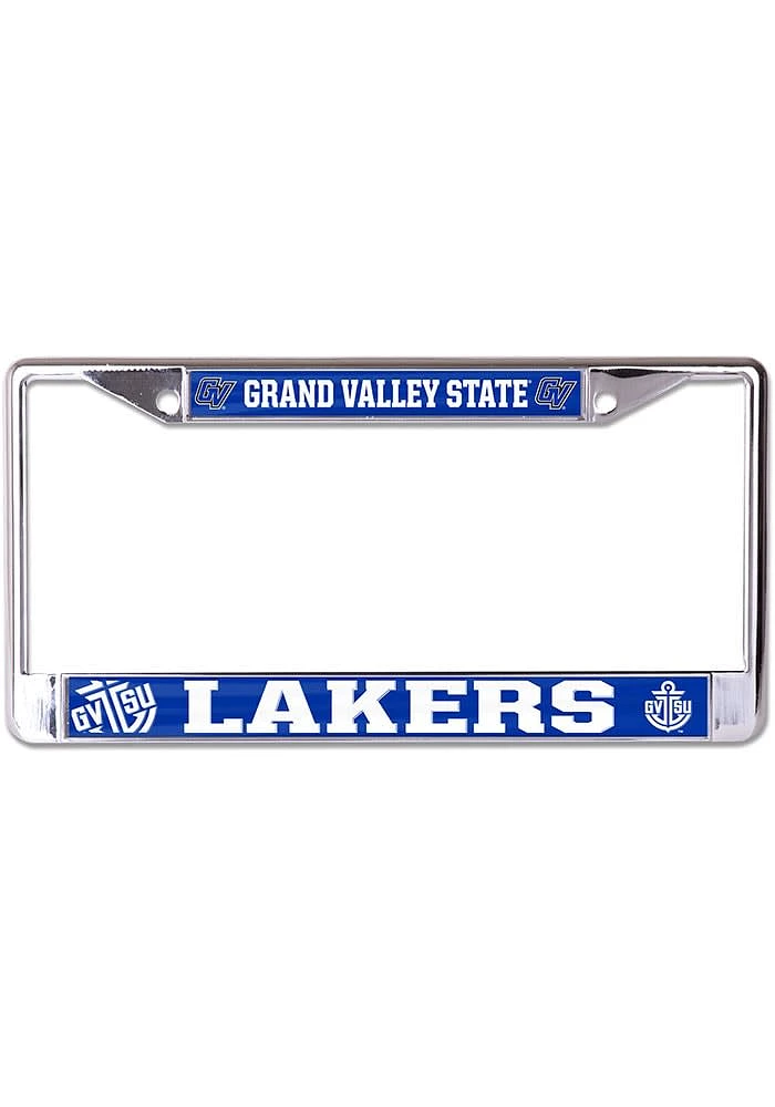 Grand Valley State Lakers Mega Team Logo License Frame