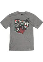 Platform Beer Co. Heather Grey Street Art Short Sleeve T-Shirt