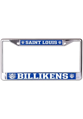 Saint Louis Billikens Mega Logo License Plate Frame - Silver
