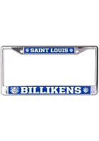 Saint Louis Billikens Mega Logo License Plate Frame - Silver