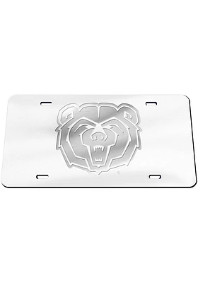 Missouri State Bears Silver Frosted Car Accessory License Plate