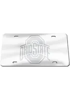 Ohio State Buckeyes Frosted Car Accessory License Plate