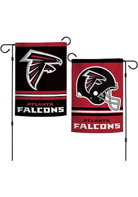 Atlanta Falcons 2 Sided Garden Flag - Black