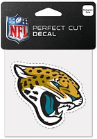 Jacksonville Jaguars 4x4 Inch Auto Decal - Blue